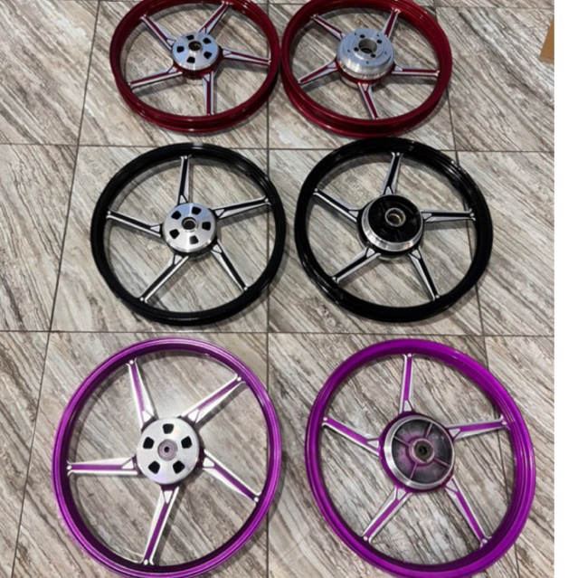 jasa bubut velg vixion enkei dan kzr bawa velg sendiri