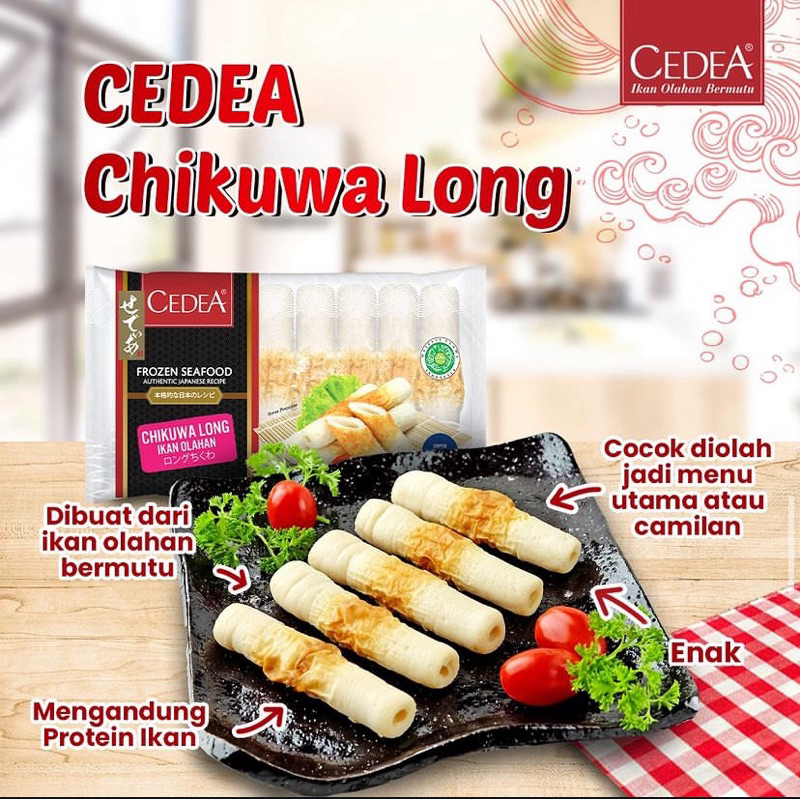 

CEDEA Chikuwa Long 1 Kg