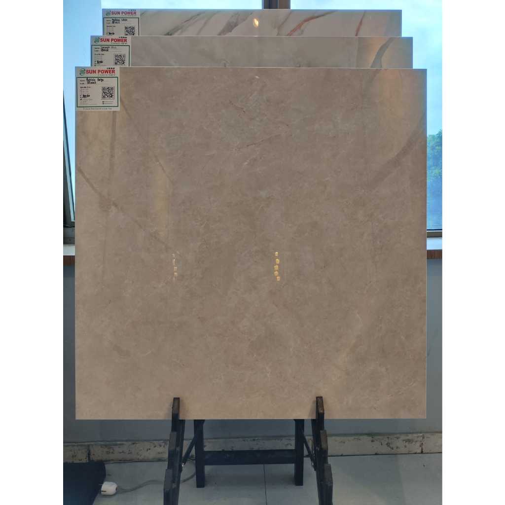 GRANIT PORCELAIN TILES 80X80 880003 BELLINI BEIGE BY SUN POWER CERAMICS