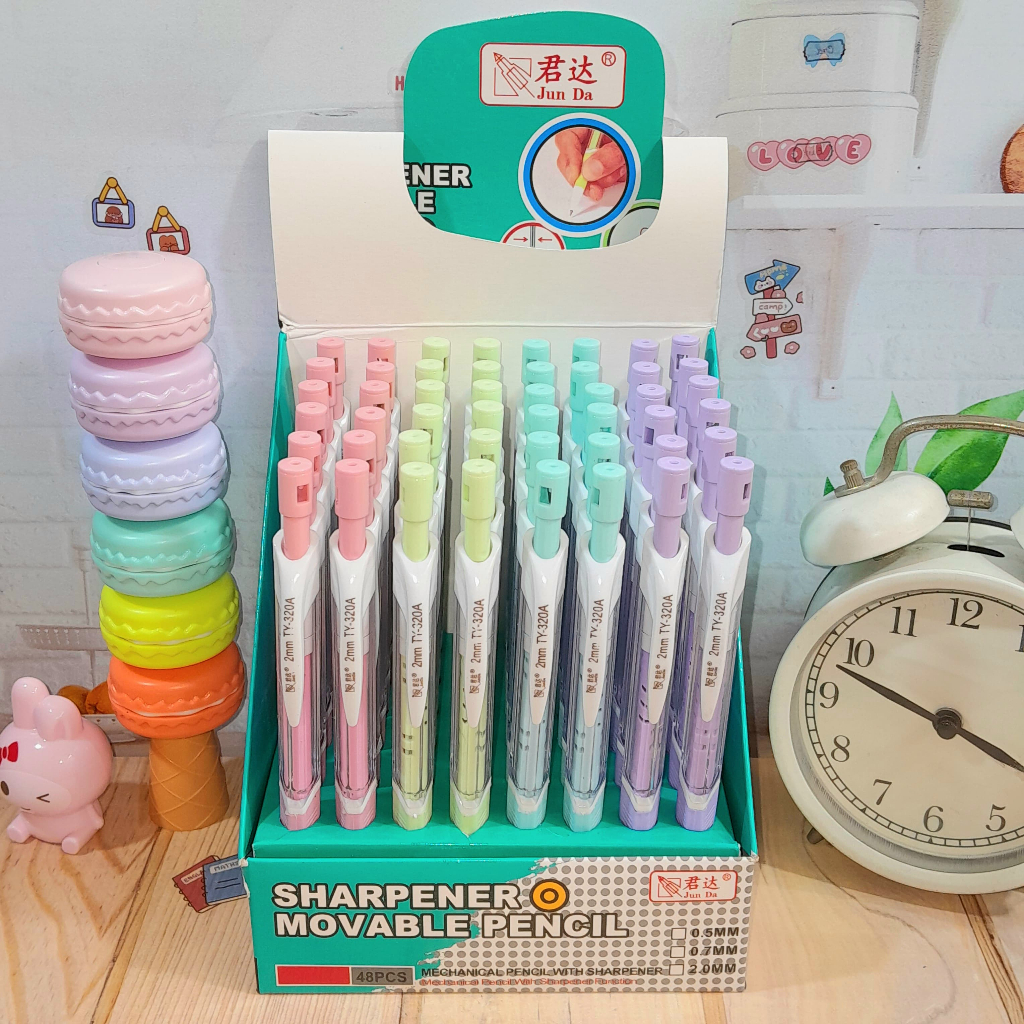 

Pensil Mekanik 2.0 mm Alat Tulis Sekolah dan Kantor Best Quality Perlengkapan Menulis Terlengkap bisa Grosir dan COD