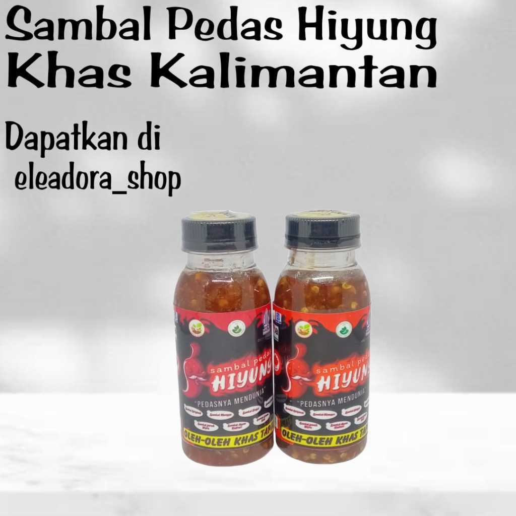 

Sambel Pedas Merk Hiyung - Khas Tapin Kalimantan Selatan