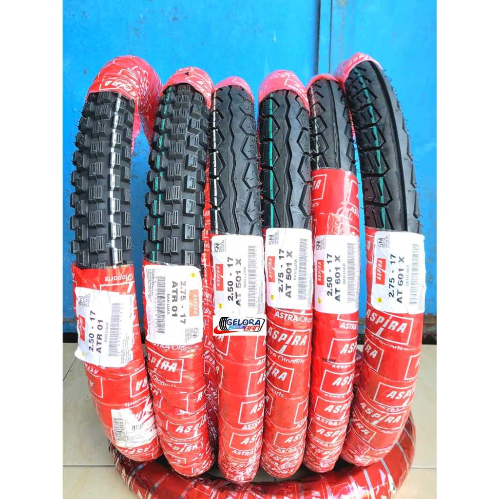 Terlaris Ban Aspira 250-17 Dan 275-17 Ring 17 Ban 250-17 Ban 275-17 Ban Aspira 275-17 Ban Trail Ban