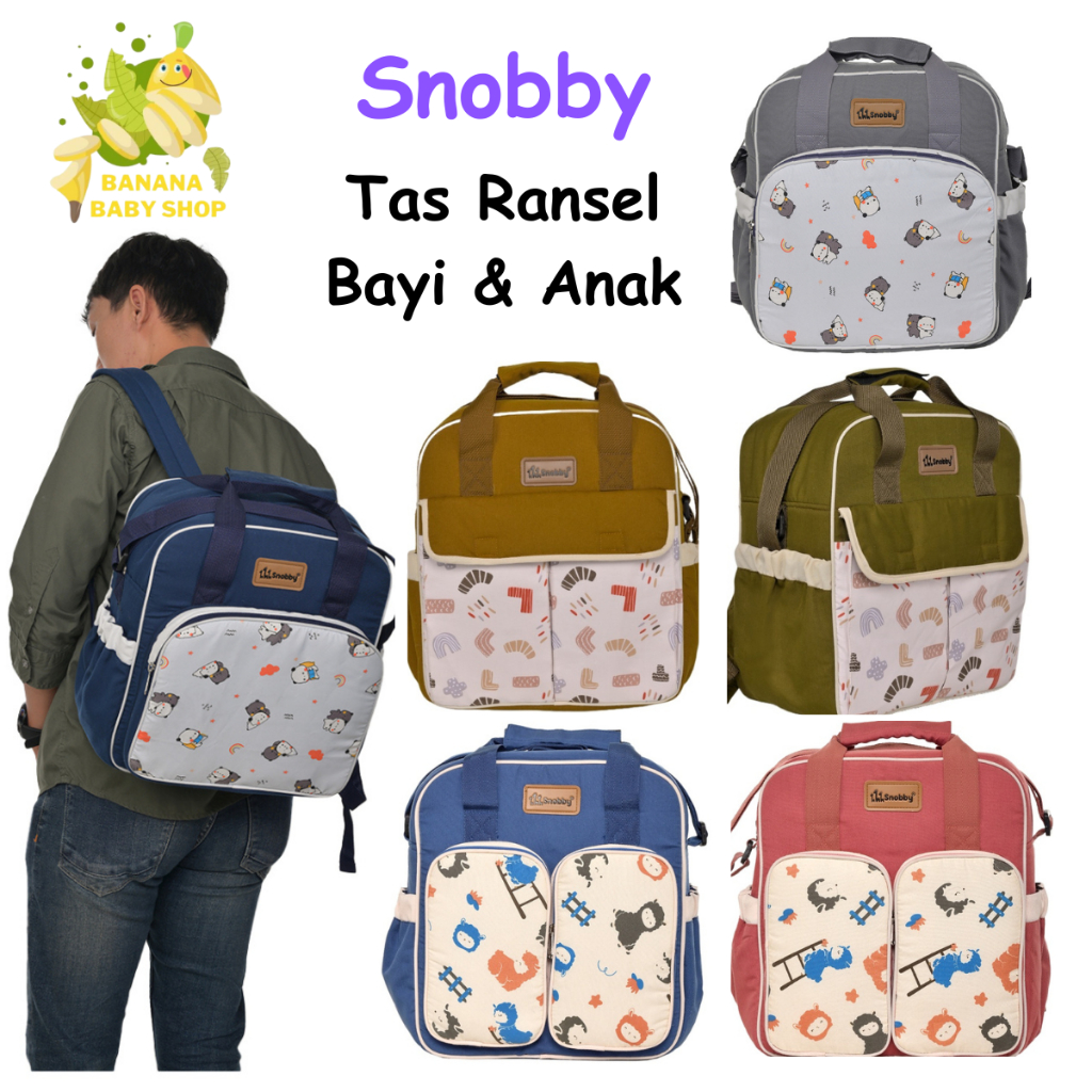 Snobby Tas Ransel Bayi Anak Jolly Series - Tas bayi dan anak