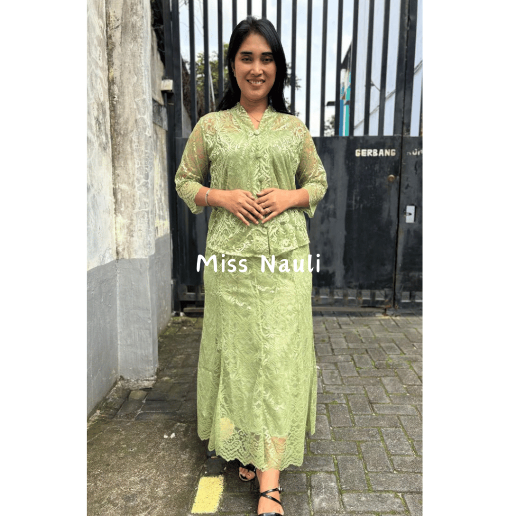 Setelan Kebaya Renda Modern Size XXS s/d 4L (2)