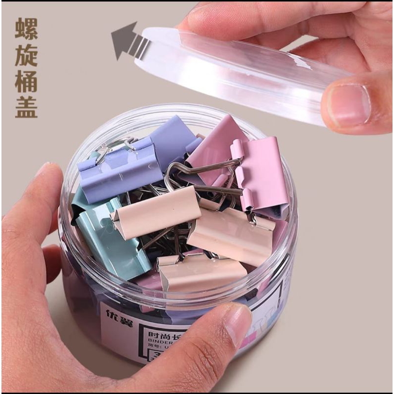 

blinder clip dengan warna macaron