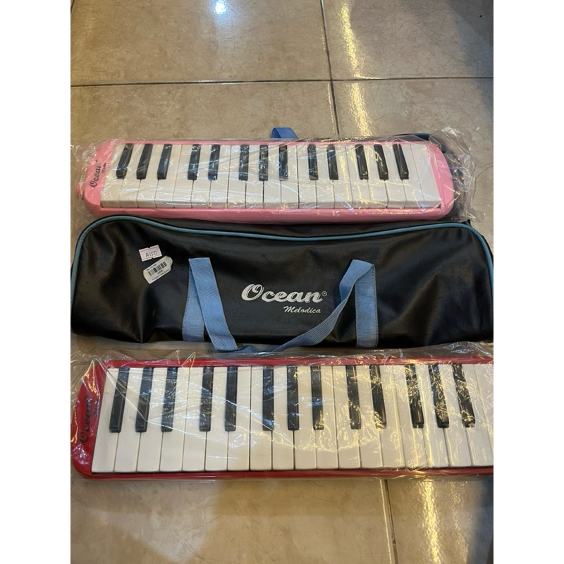 Pianica / Pianika alat musik tiup / Pianika Melodika Softcase Ocean