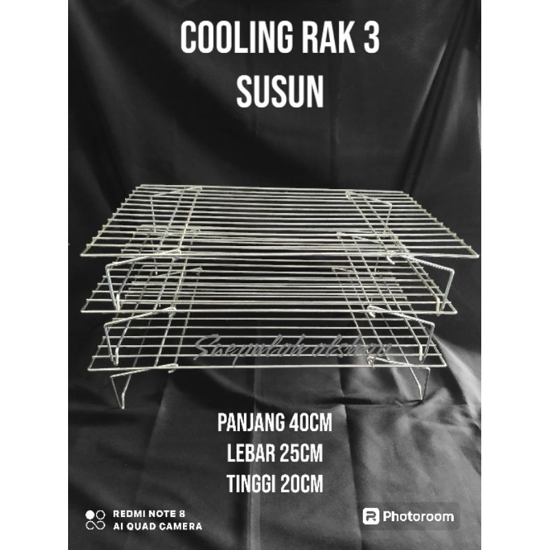 cooling Rak 3 susun/cooling Rak susun 3/ cooling rak kue/,rak pendingin kue 3 susun