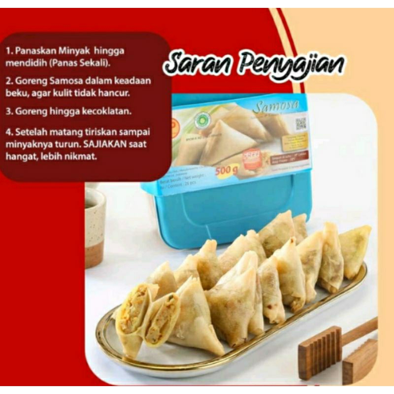 

Samosa Indopertama Kari isi 25