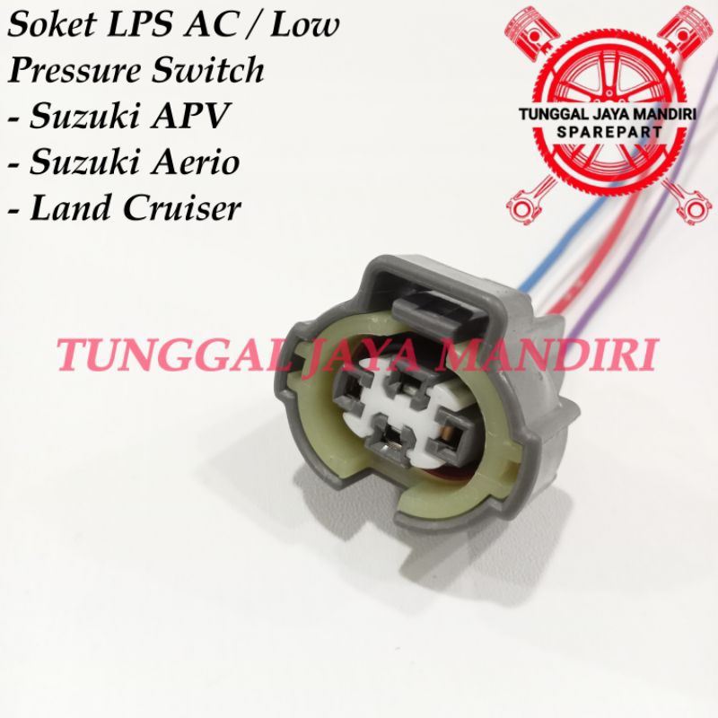 Soket LPS AC / Low Pressure Switch APV Aerio Land Cruiser Garansi