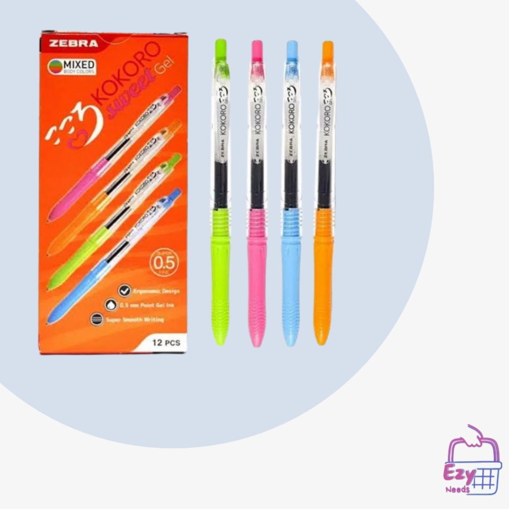 

Bolpen ZEBRA Kokoro Sweet Gel 0.5mm Bolpen Gel