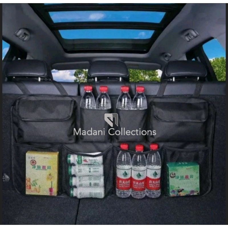 Tas kabin tas khusus bagasi mobil tas penyimpanan barang barang kecil bagasi belakang Car seat Organ