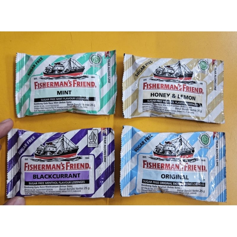 

ED 2026 PCS - PERMEN FISHERMAN PELEGA TENGGOROKAN / MINT CANDY