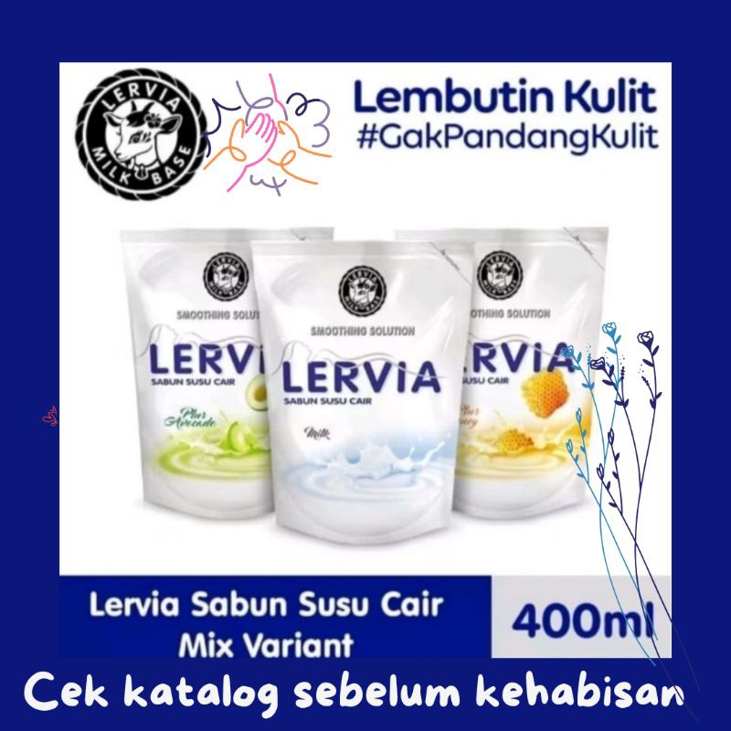 sabun cair lervia 400 ml
