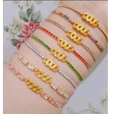 charm sisik naga emas 375+gelang.