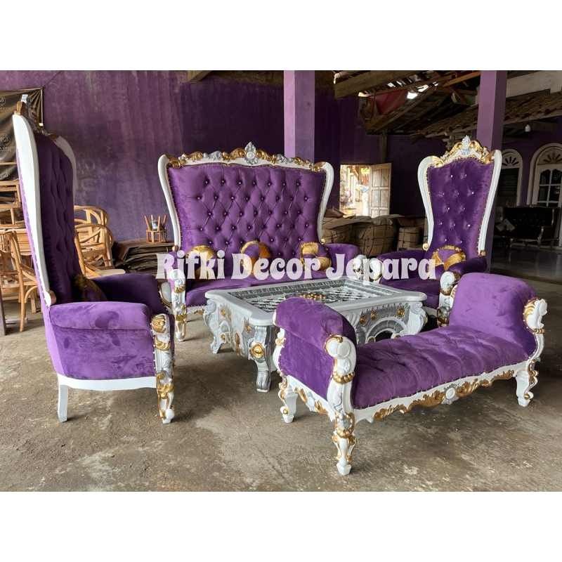 sofa tamu syahrini / kursi tamu syahrini mewah / sofa syahrini