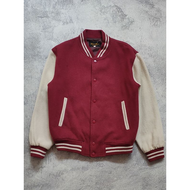 Rois Mov wool varsity jacket