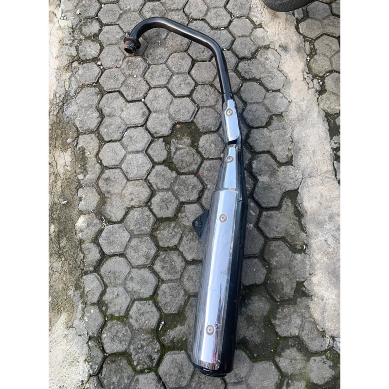 Knalpot megapro primus ori copotan stok terbatas