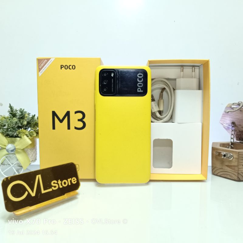 Xiaomi Poco M3 RAM 4/64 GB HP Second Murah Garansi Resmi