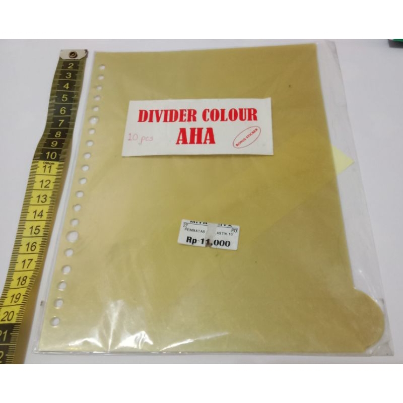 

Grosir 24 Buah Pembatas Buku Binder Divider Loose Mika Warna Merah Biru Kuning Ungu Hijau Putih Polos Bening Transparan