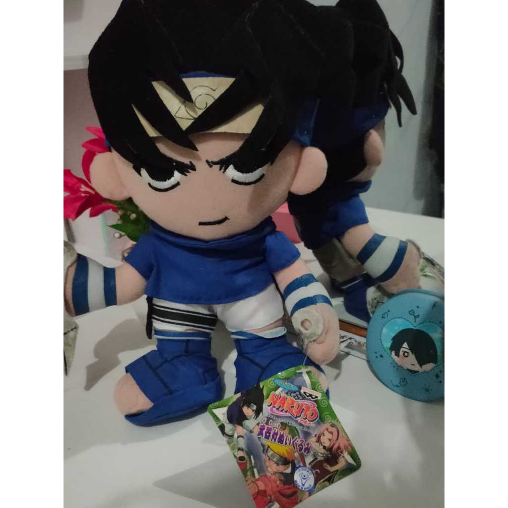 Banpresto - Anime: Naruto - Boneka Sasuke - Plush/Soft Toy