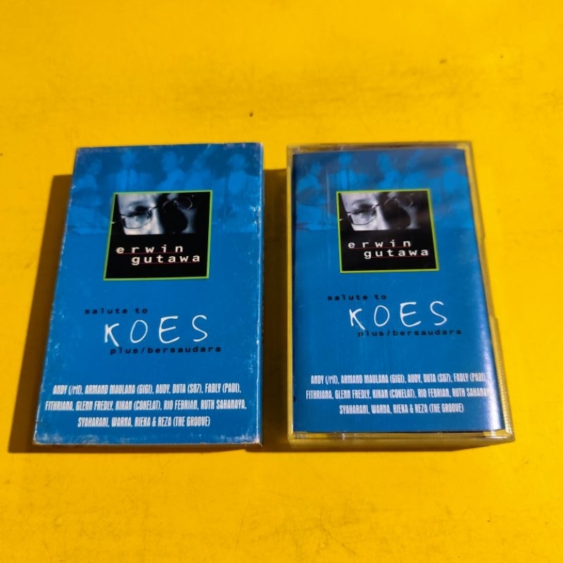 Kaset ERWIN GUTAWA Salute To Koes Plus