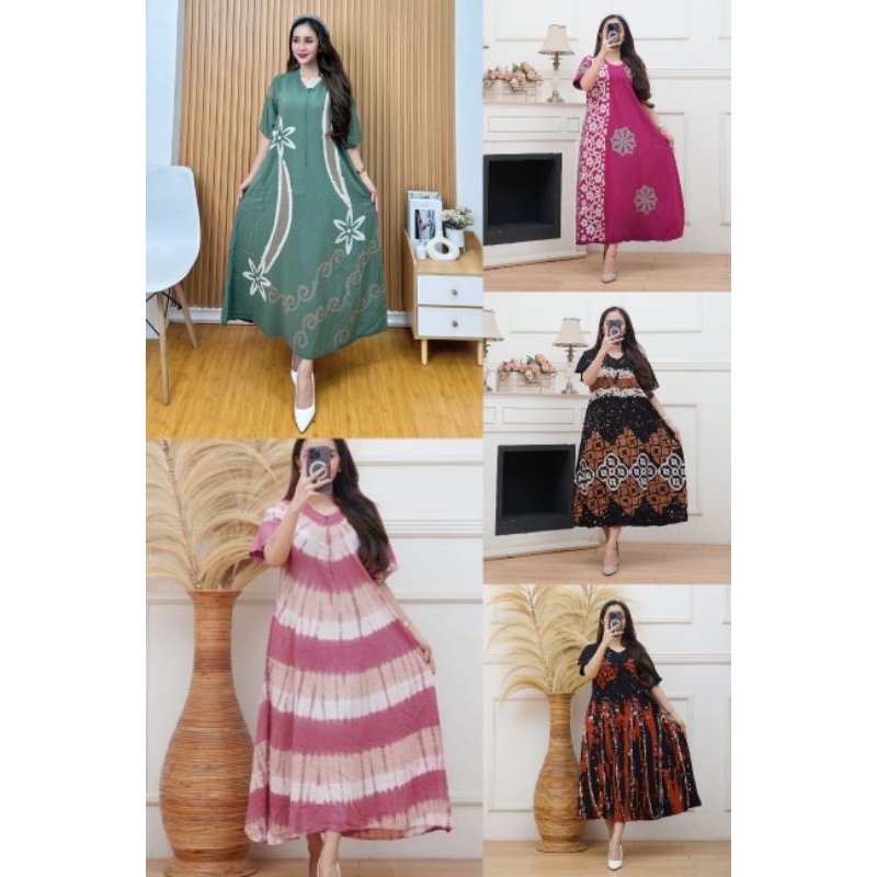 Daster tuwil rayon premium termurah