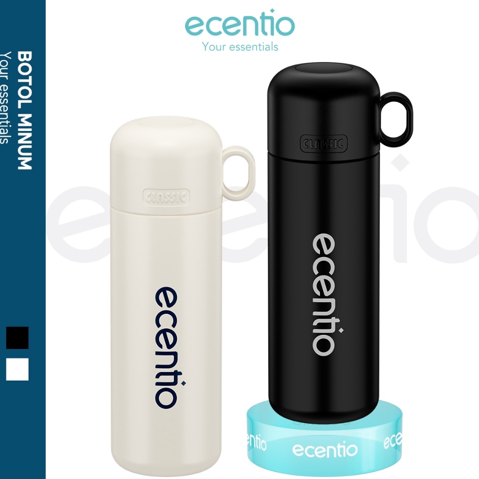 Model Baru ecentio termos air panas 5ml stainless steel 34316 tahan 8 jam botol air dengan tutup kec