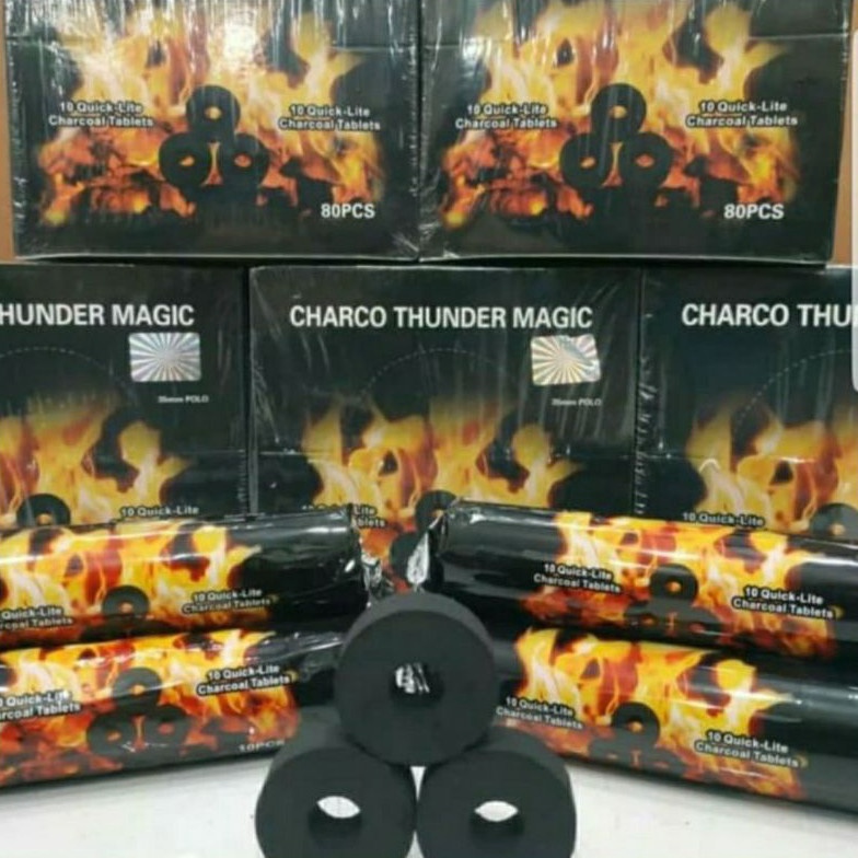 STOK TERBARU ARANG MAGIC IRFAZ CHARCO thunder magic