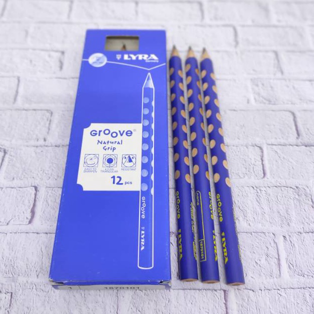 

DISKON AKHIR BULAN Pensil lyra groove natural grip