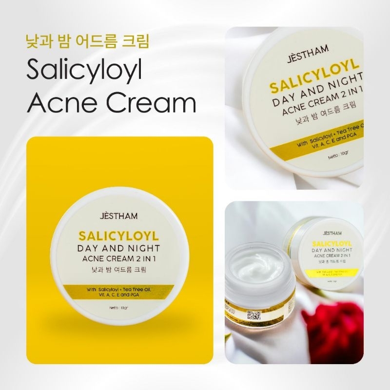 Jestham Cream Acne Salicyloyl 2 in 1