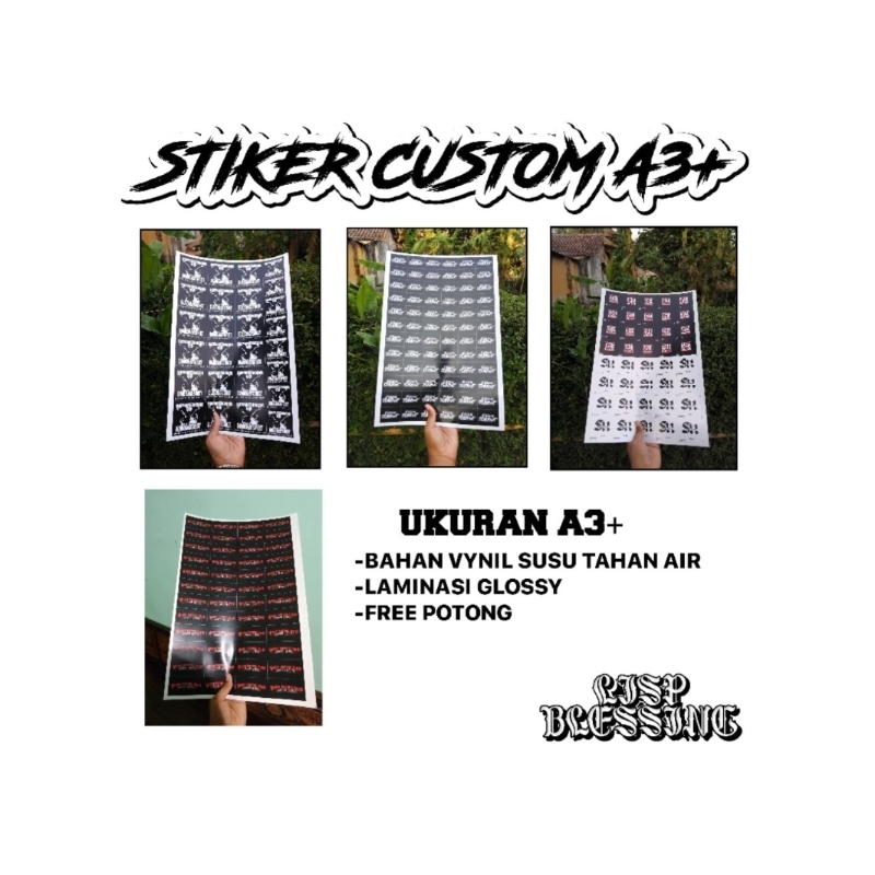 

STIKER CUSTOM TAHAN AIR