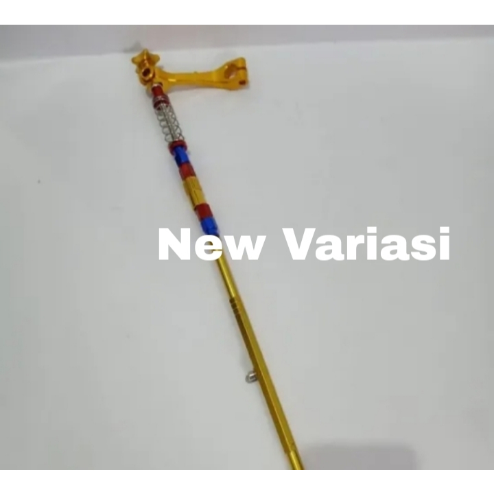 tiang rem belakang plus paha rem full cnc untuk motor bebek rx king vixion old jupiter mx