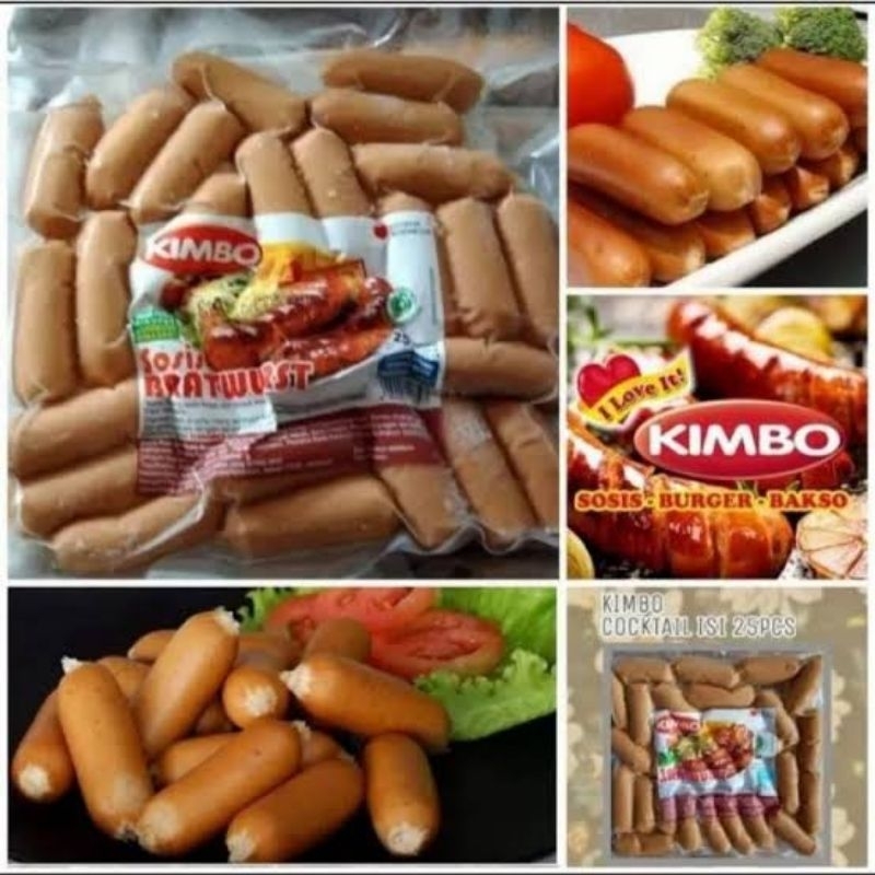 

Lauk Cemilan Sosis Kimbo Cocktail Bratwurst Premium Isi 25 Tinggal Goreng / Bakar Tidak Perlu Dikupas Bisa Untuk Horeca Breakfast Oleh2 Hantaran Hadiah dll