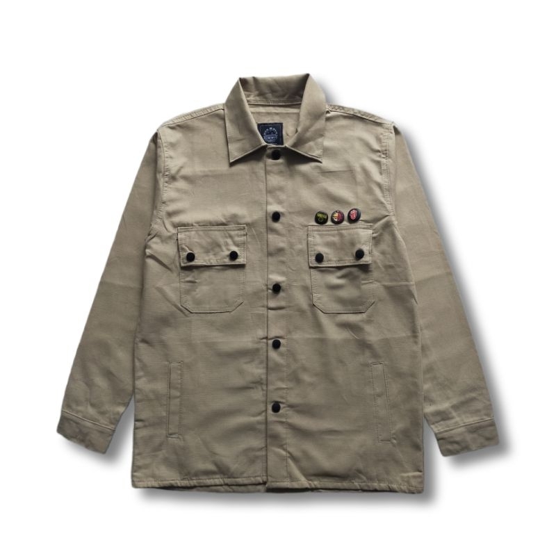 Arfacloth - Field Jacket Cream Basic - Jaket Semi Parka