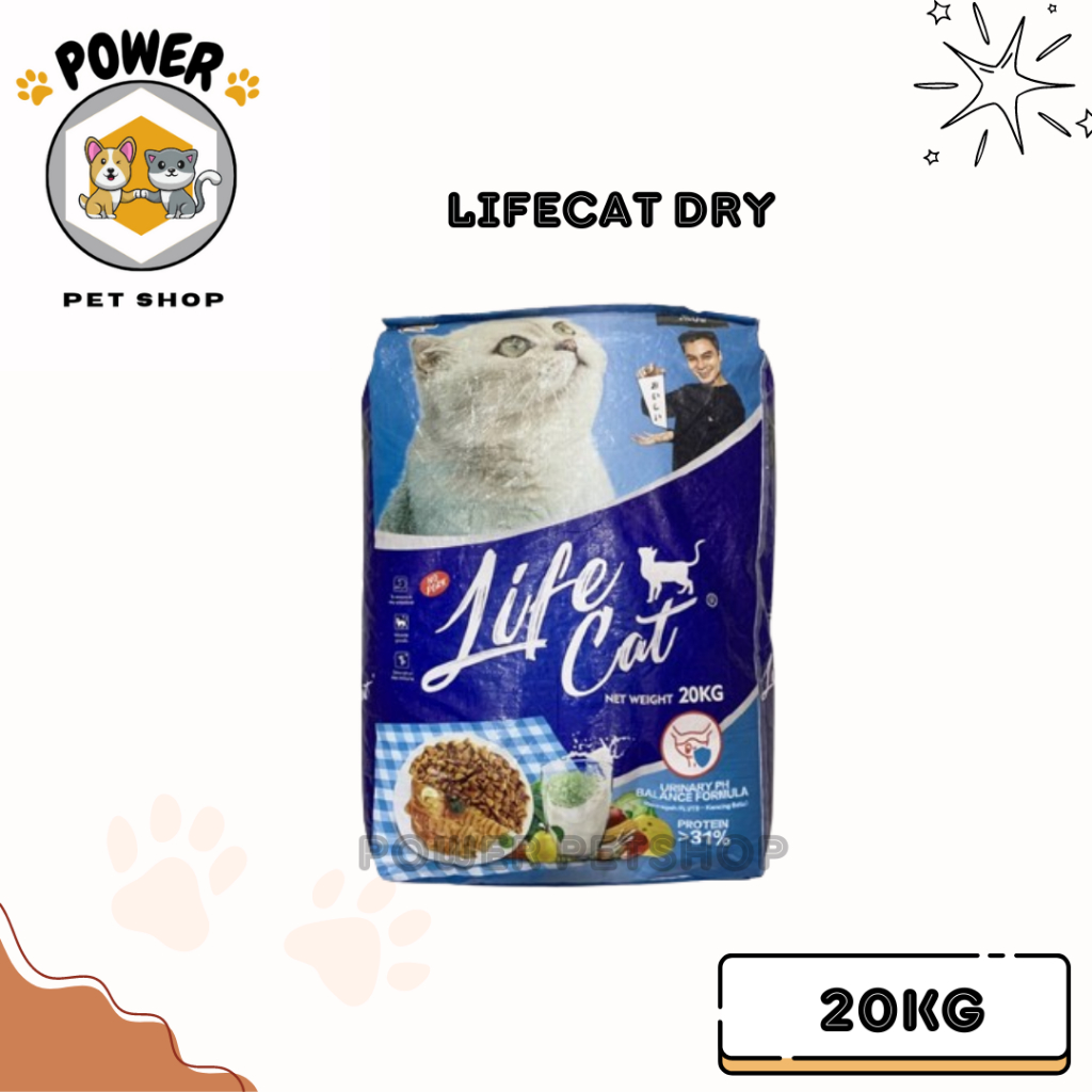 LIFE CAT Dry Food Cat 20 KG (INSTANT/REGULER)