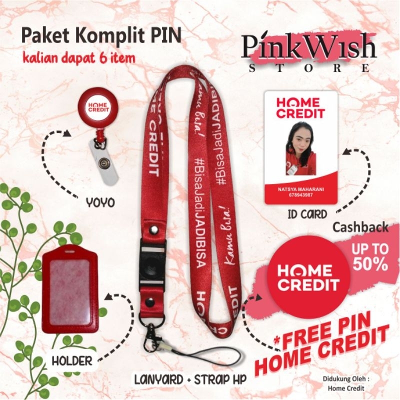 

Tali idcard HOME CREDIT merah / lanyard HOME CREDIT merah [READY STOCK] TERMURAH !!! Beli Eceran Rasa Grosir