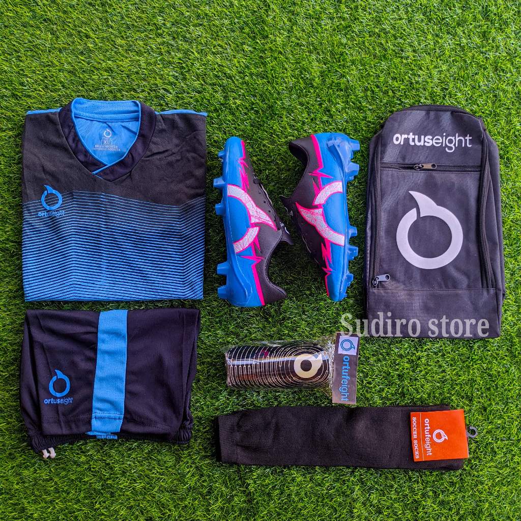 Sepatu Bola Ortus Catalyst Bima Grade ORIGINAL Terbaru, Paket komplit Sepatu Bola Ortuseight Catalys