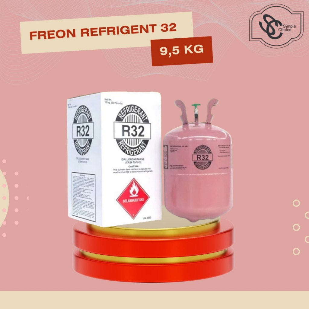 Freon Refrigerant R32 9.5kg Refrigerant