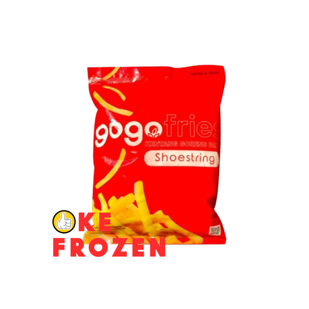 

GOGO FRIES SHOESTRING 1KG / KENTANG GORENG BEKU