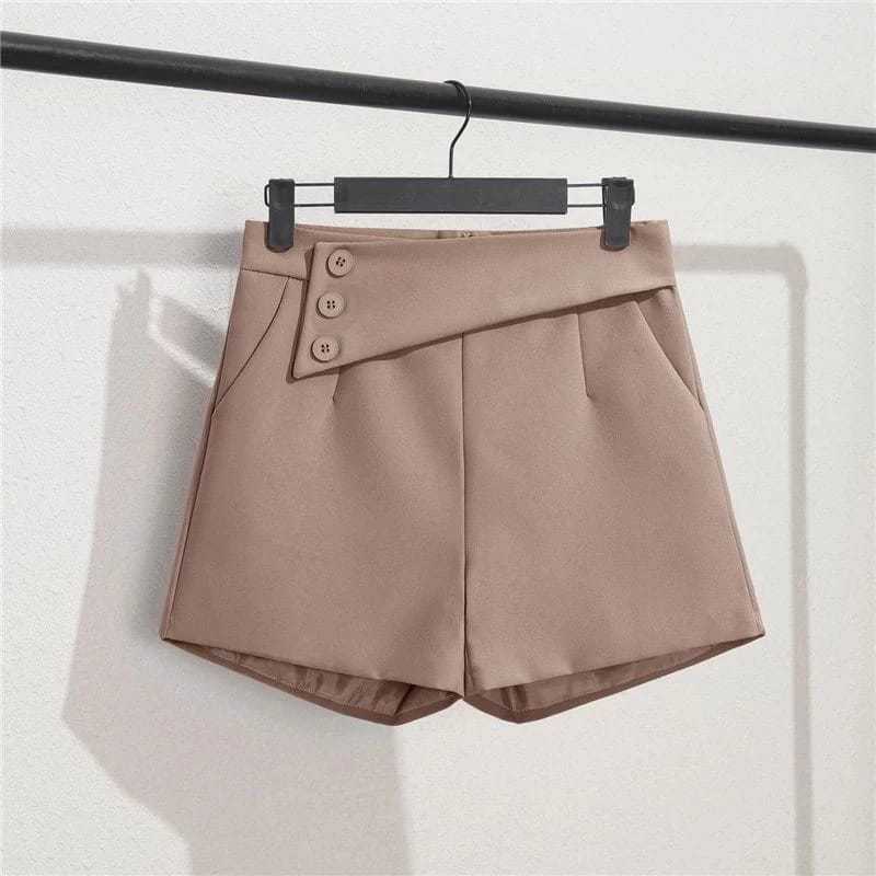 SHORT PANTS HIGHWAIST 6357 | CELANA PENDEK HIP HOP | SHORT PANTS WANITA SCUBA