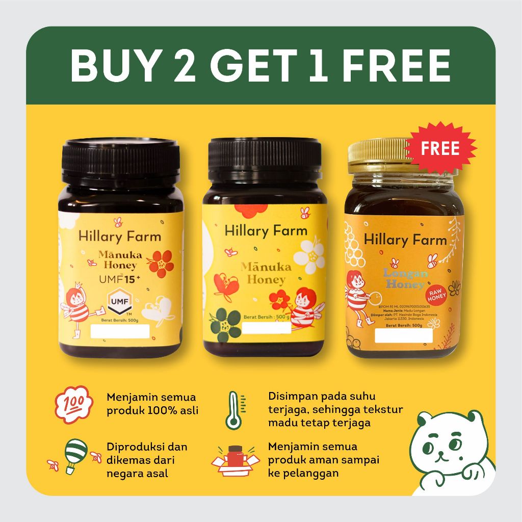 

Manuka Honey UMF 15+ , Manuka Honey Free Madu