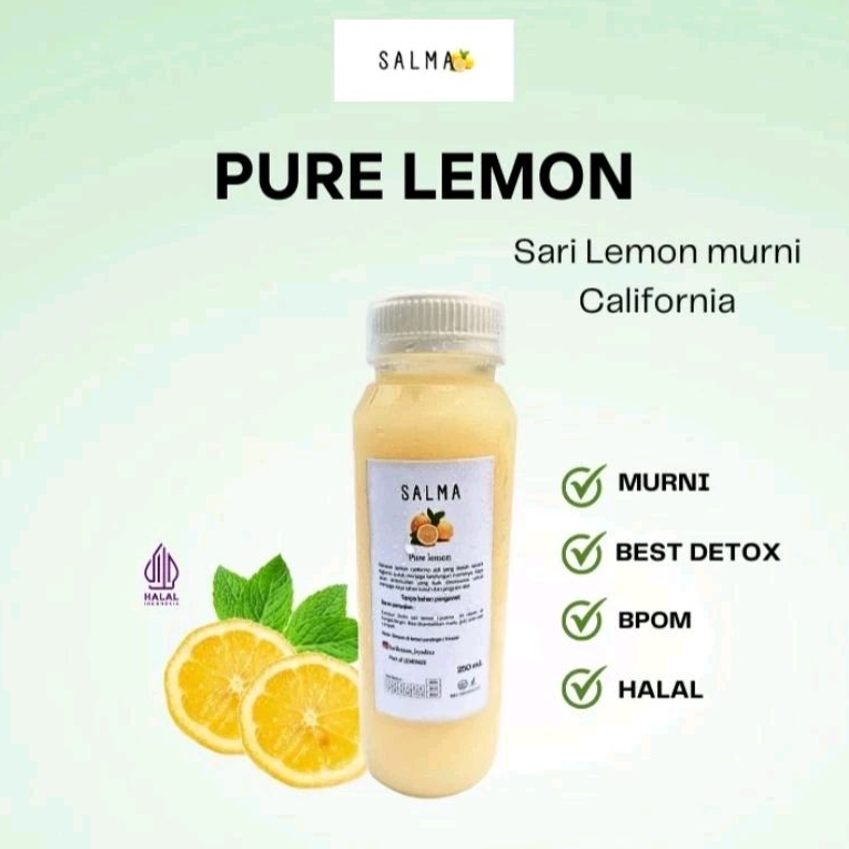 

Sari Lemon California 100 % Murni bySalma 250ml