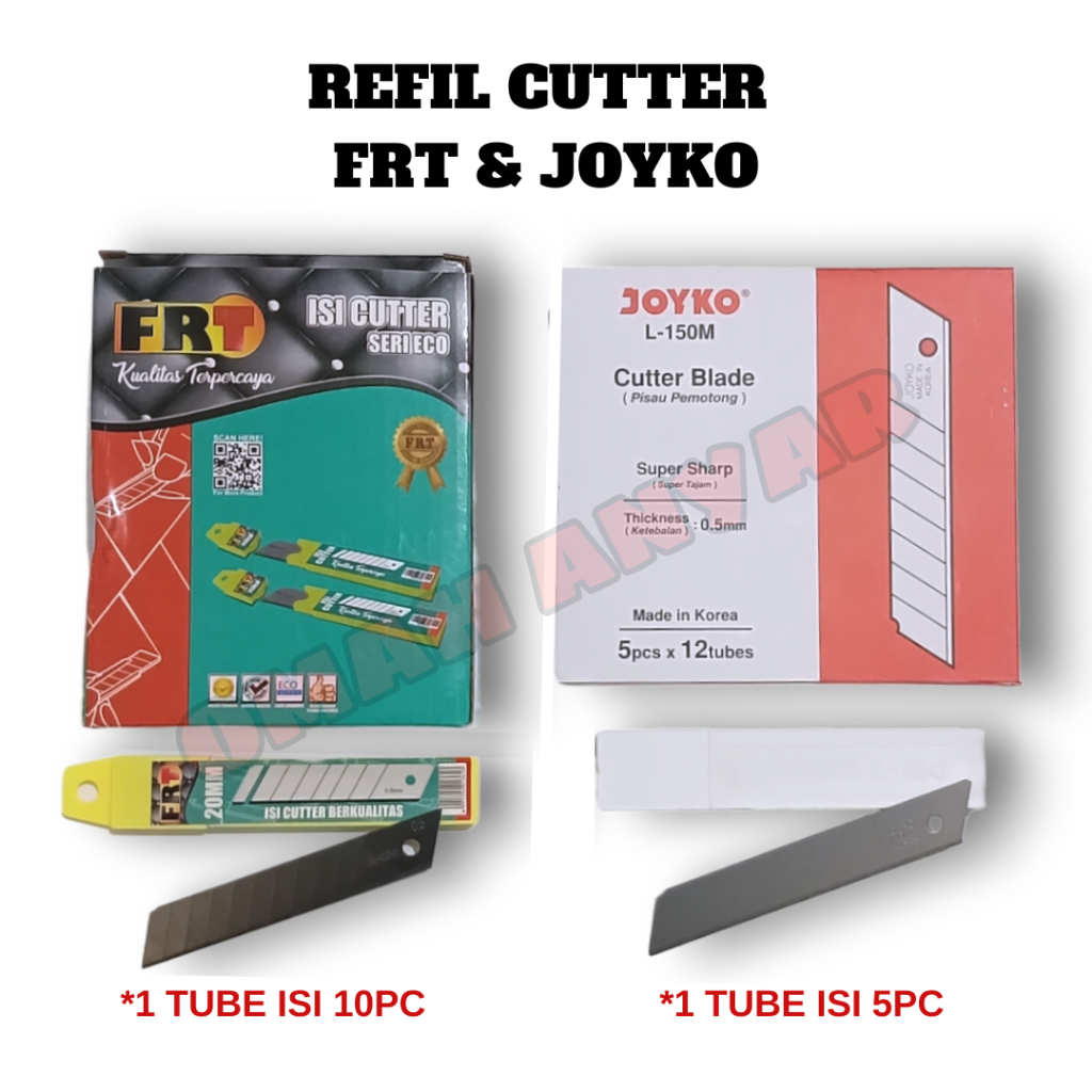 

Refill Silet Isi Cutter Joyko FRT Pemotong HPL