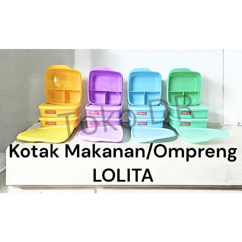 Kotak Makanan / Ompreng Lolita / GBUplast / Plastik