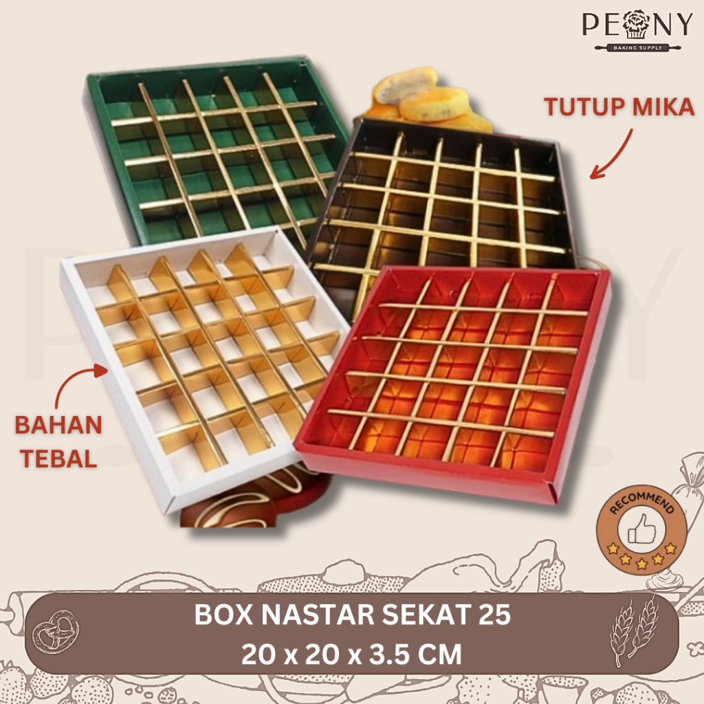 

(3PCS)BOX NASTAR SEKAT 25 WARNA / BOX SEKAT / PACKAGING / BOX HAMPERS / BOX SEKAT NASTAR / DOS NASTAR SEKAT