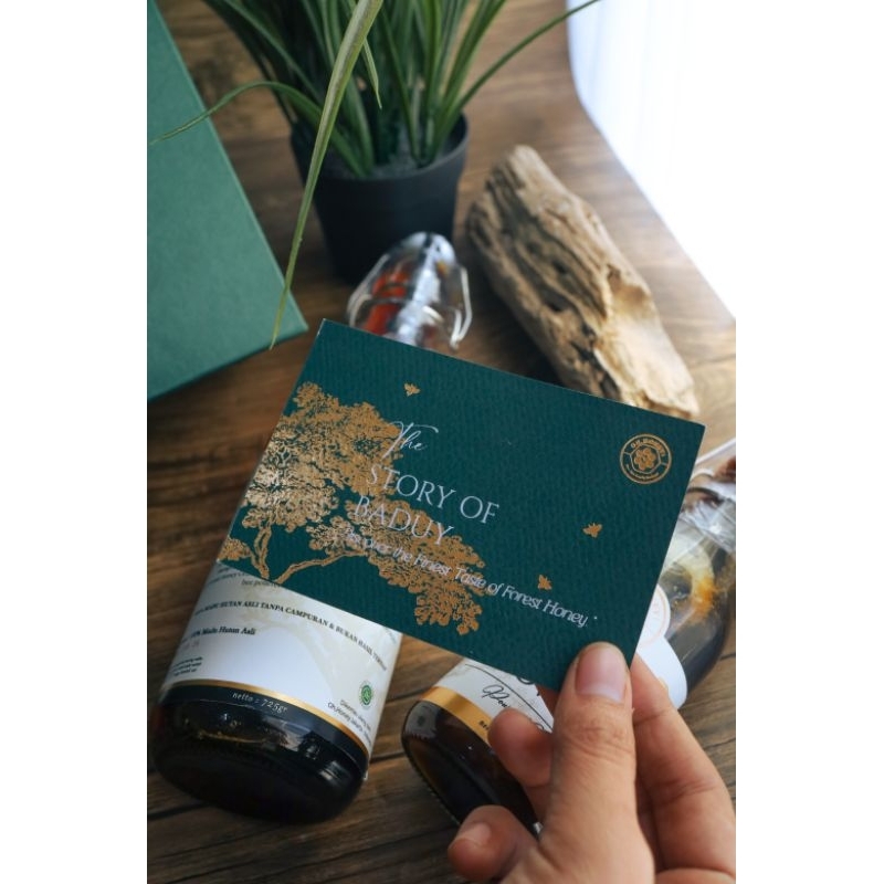 

FREE ONGKIR HAMPERS PREMIUM SET MADU HUTAN MURNI ASLI OH,HONEY - STORY OF BADUY SERIES - HEALTHY