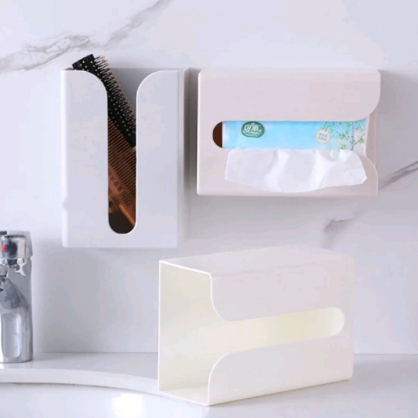 Kotak Tisu Tempel Tempat Tisu Tempel Dinding Toilet Dapur Tempat Tissue Serbaguna