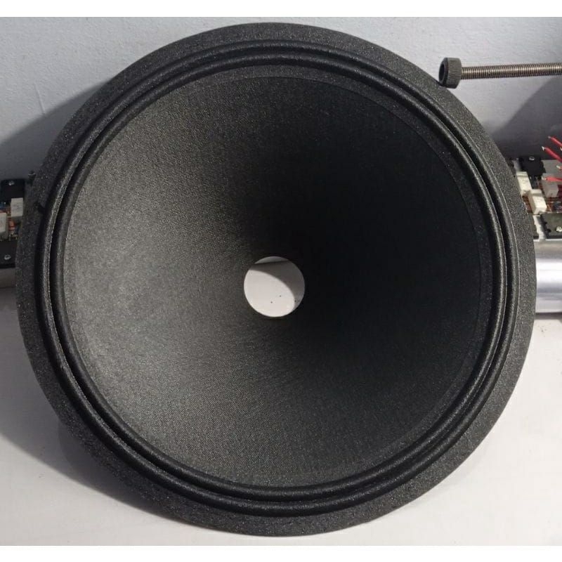 Daun Cone konus kertas speaker spiker 15 inch 15 in 15in 15inch Canon Lubang 49,5 mm