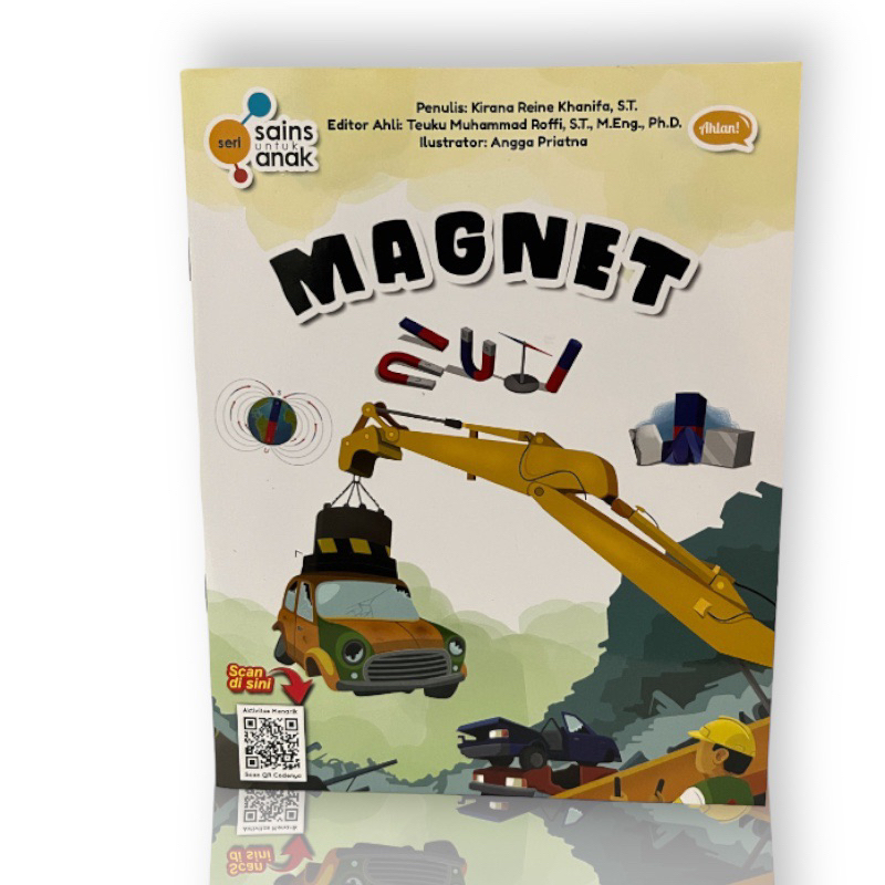 buku sains anak seri magnet | SD SMP