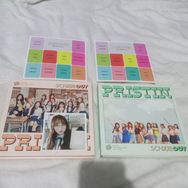 Album Pristin Schxxl Out (No CD) + Postcard RoA Minkyung